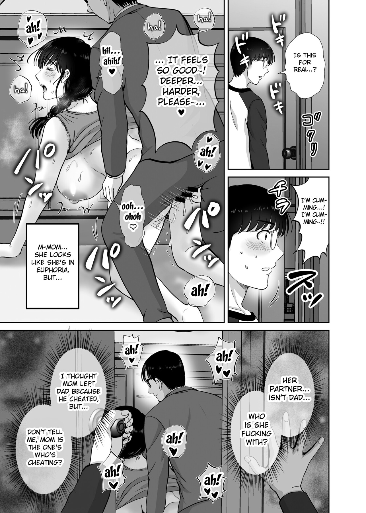 Hentai Manga Comic-The story of how my busty mother cums over and over again with an old man's raw dick right in front of me-Read-27